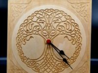 OROLOGIO "ALBERO DELLA VITA CELTICO" legno