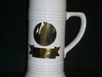 Boccale di birra in ceramica personalizzato cm 19